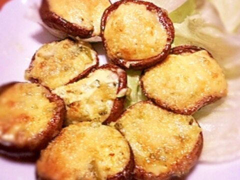 椎茸のタルタル焼き